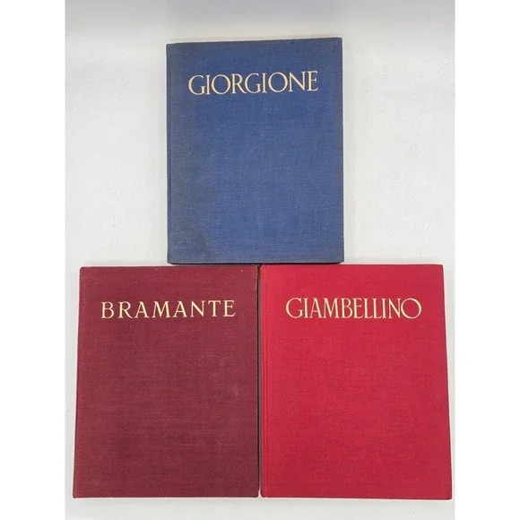 3 Lot Istituto Italiano D'Arti Grafiche Books - Bramante, Giambellino, Giorgione - Picture 5 of 16